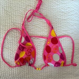 Arizona Jean Company Pink Bikini Top